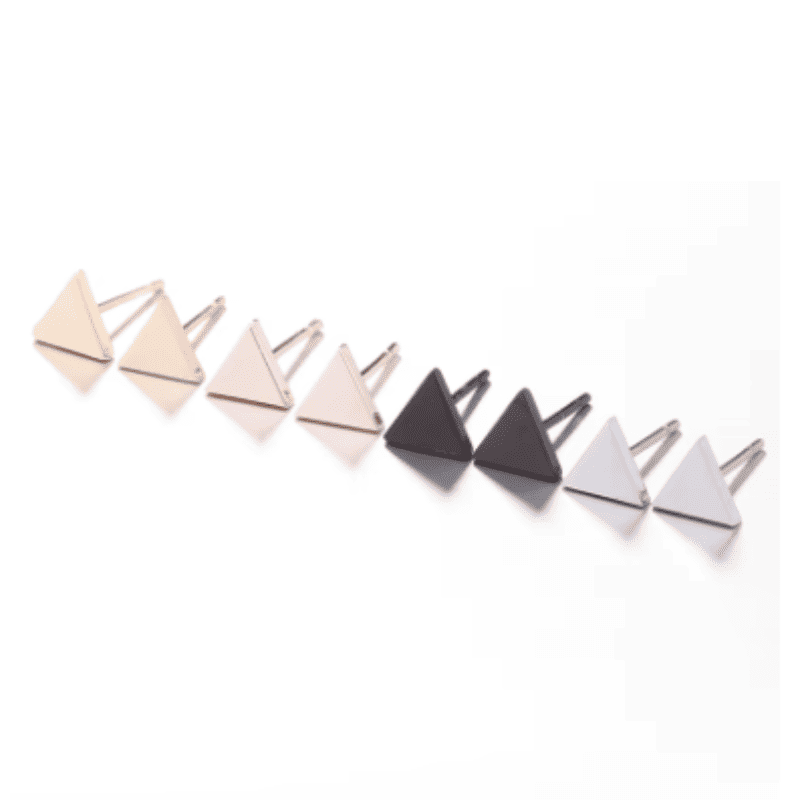 Radiant Triad Ear Studs