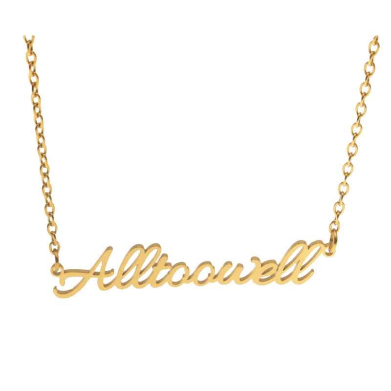 Taylor Swift inspired 'All too well' Necklace  Oscar Willow & Co Gold  