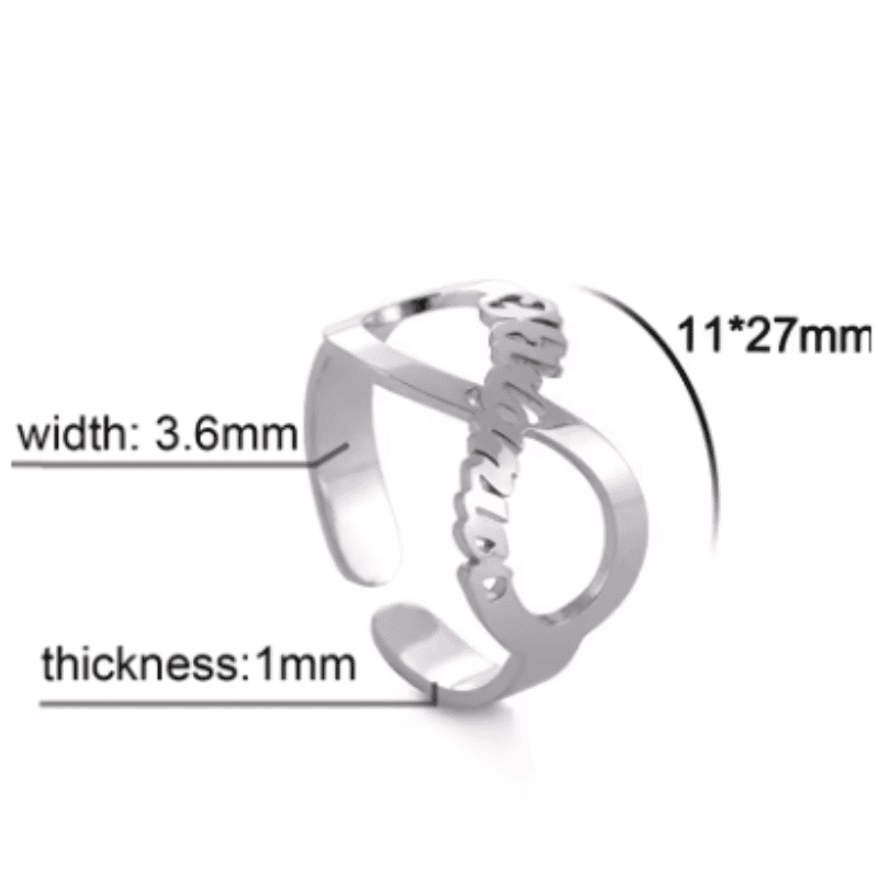 Always Yours Name Ring
