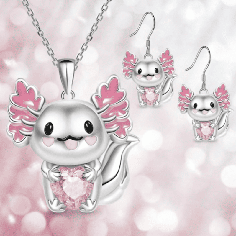 Axolotl Affection Jewellery Set