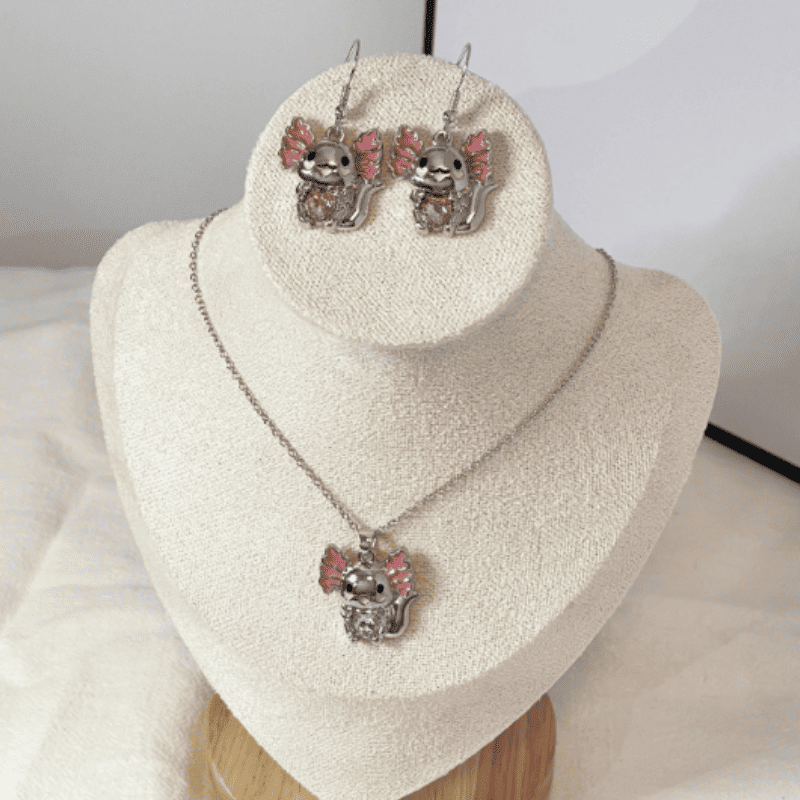 Axolotl Affection Jewellery Set