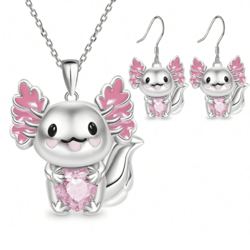 Axolotl Affection Jewellery Set