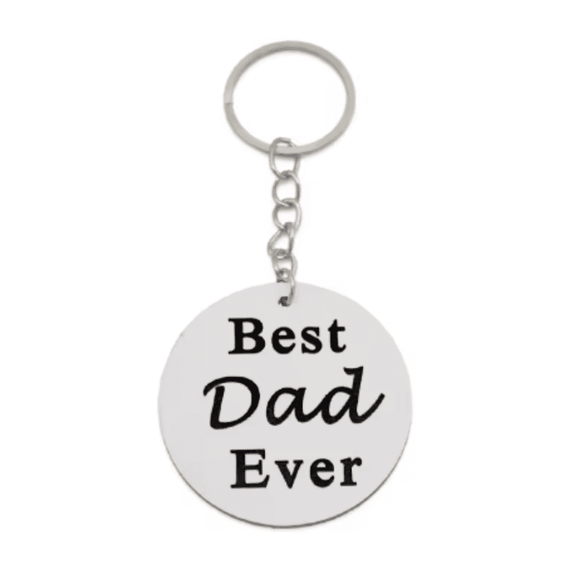 Best Dad Ever Keychain