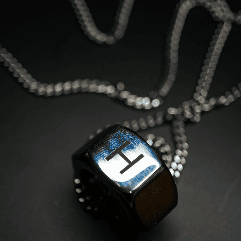 Bolt Nut Necklace
