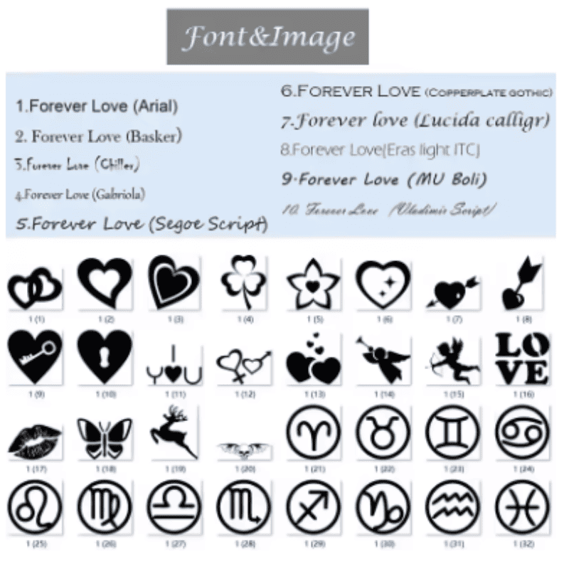 Bonded Hearts Necklace Set