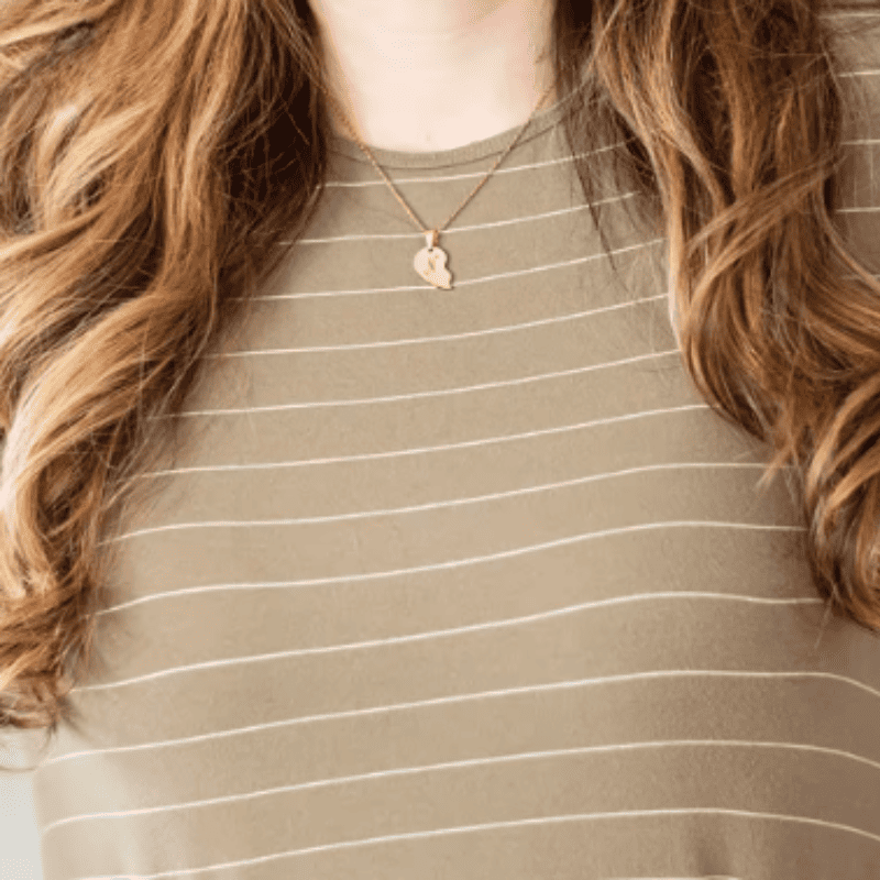 Bonded Hearts Necklace Set