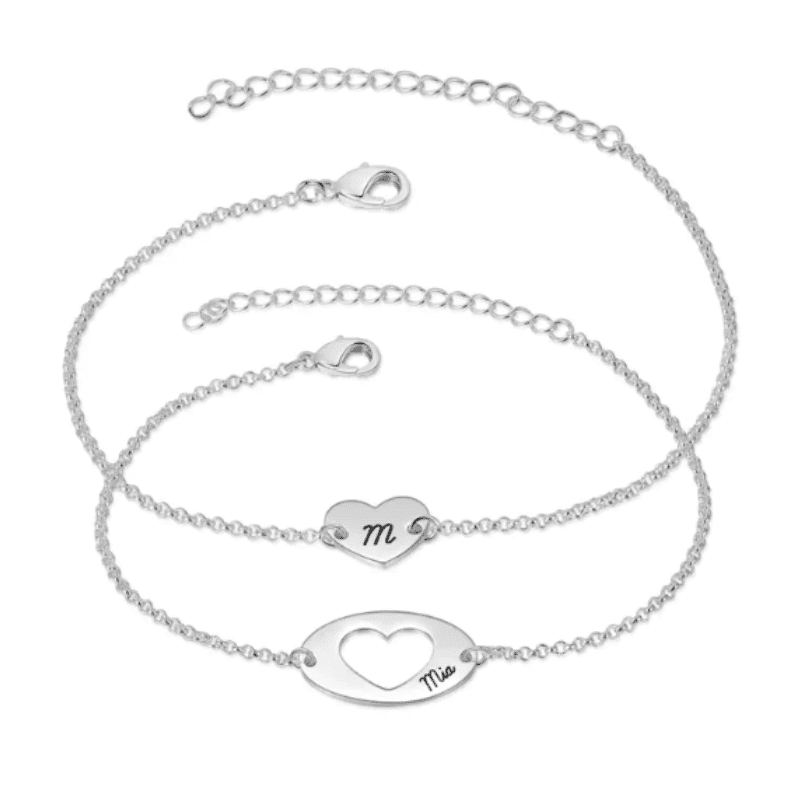 Bonded by Love Personalised Mum & Daughter Set
