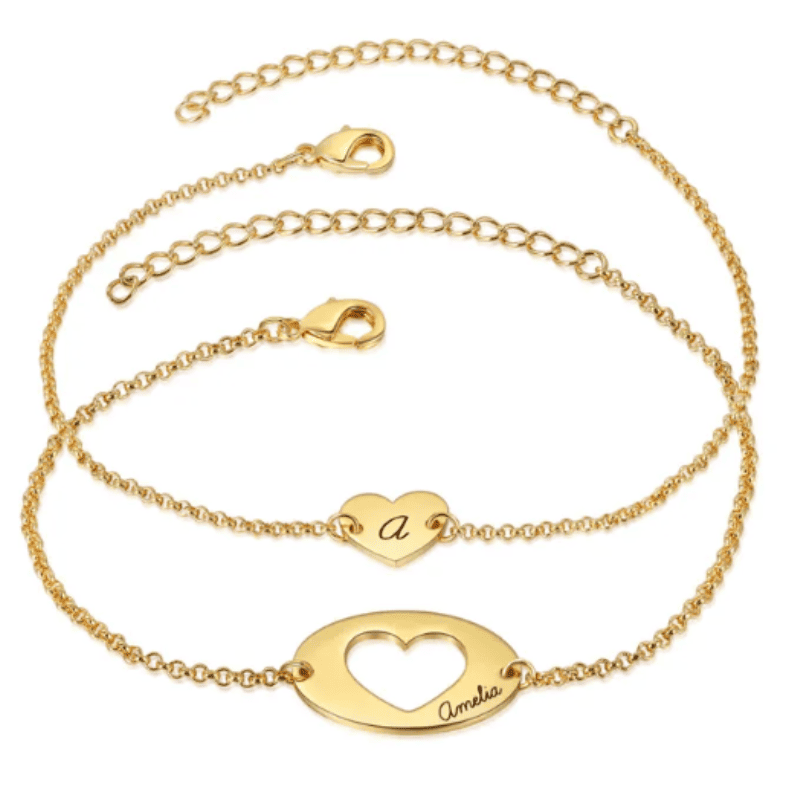 Bonded by Love Personalised Mum & Daughter Set