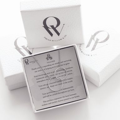 Circle of Knowledge Necklace  Oscar Willow & Co   