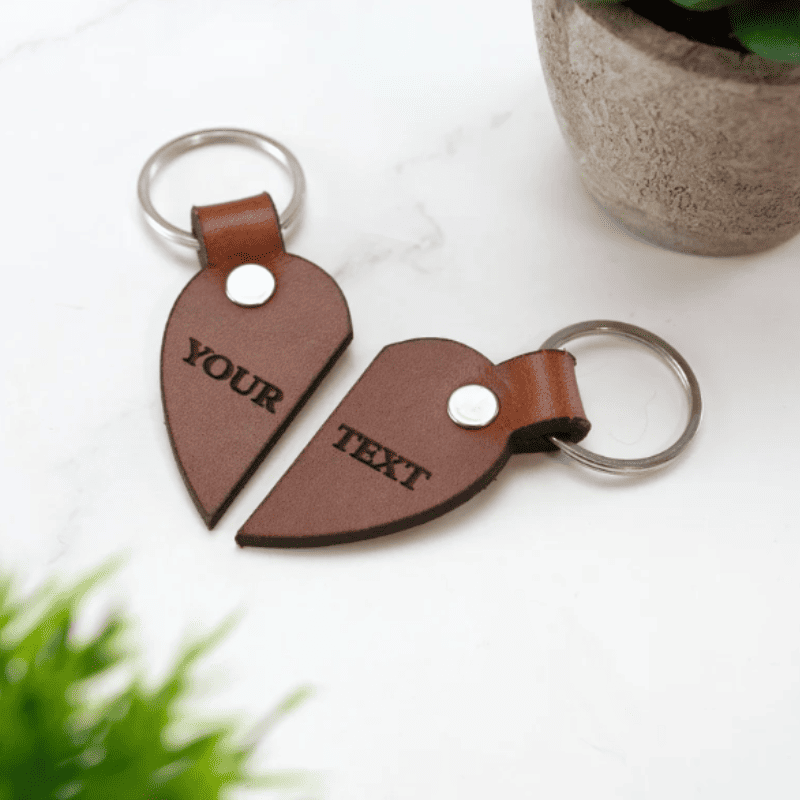 Connected Hearts Keychain