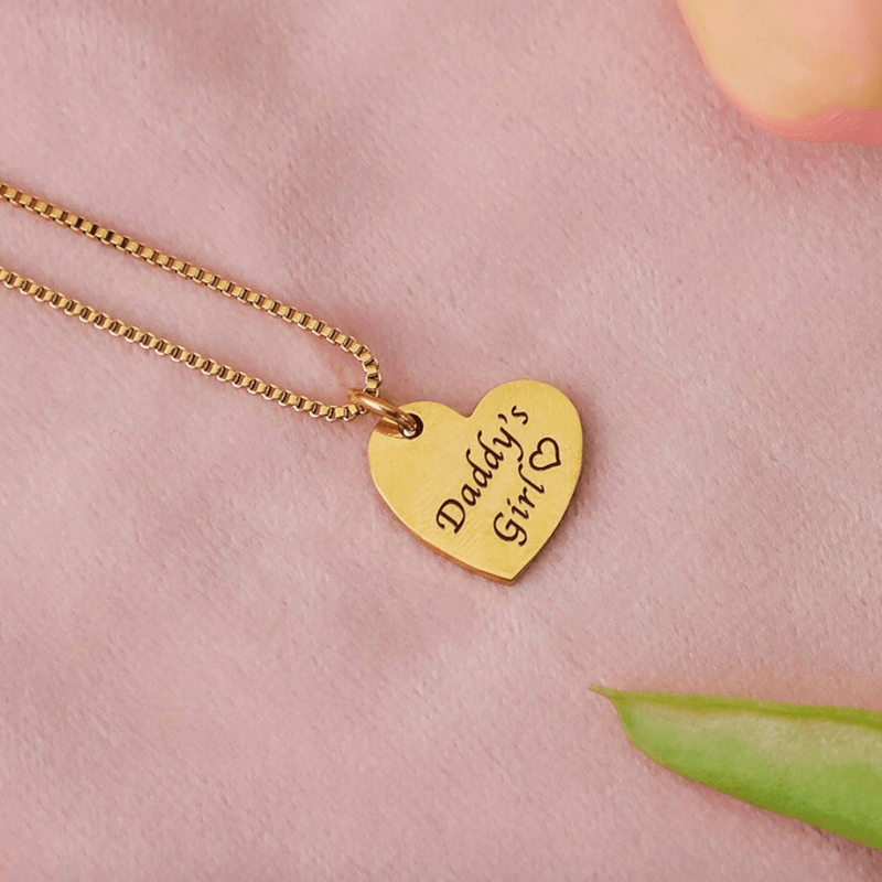 Daddy's Girl Keychain/Necklace — Oscar Willow Co