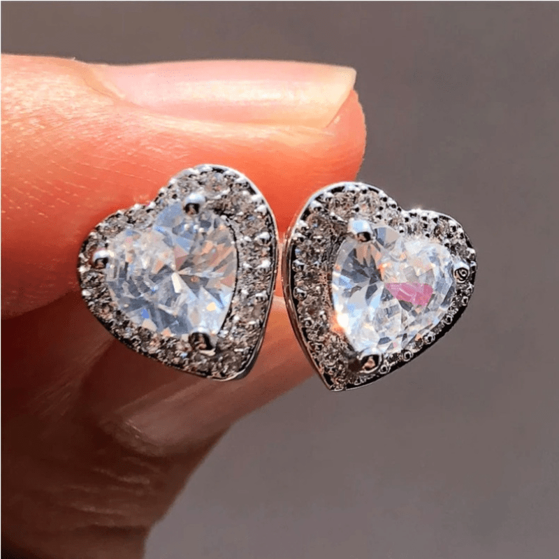 Diamond Endless Love Earrings  Oscar Willow & Co   