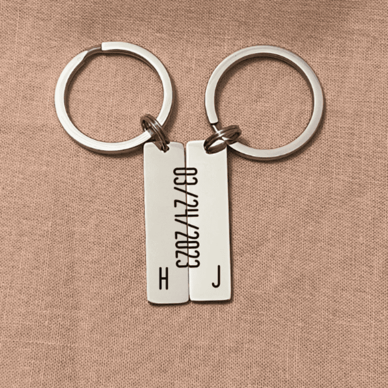 Encrypted Love Keychains