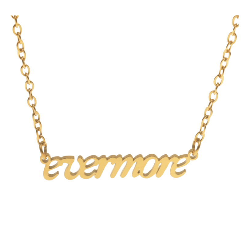 Taylor Swift inspired 'Evermore' Necklace  Oscar Willow & Co Gold  