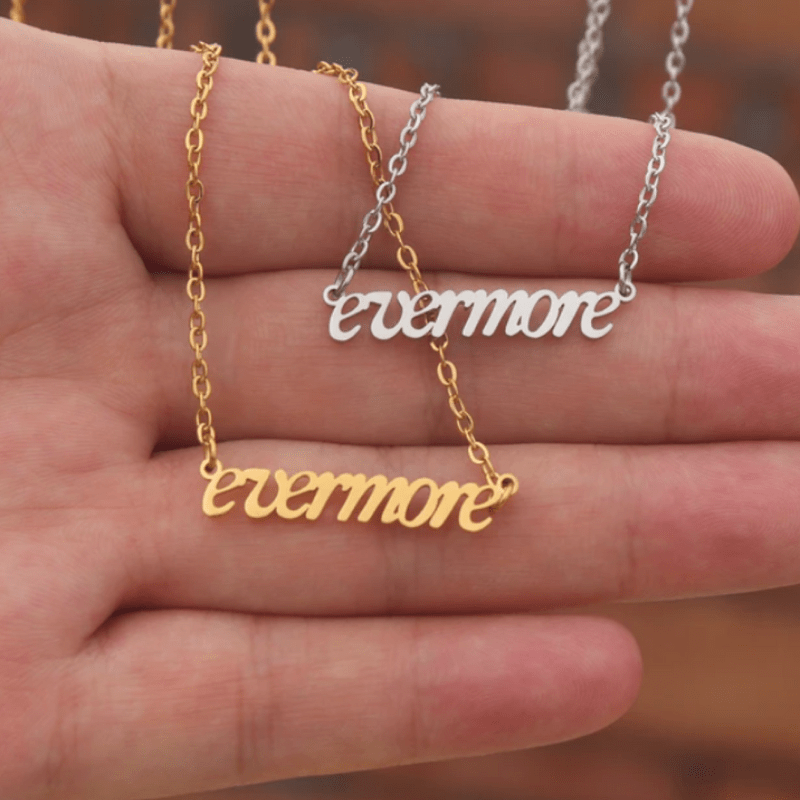 Taylor Swift inspired 'Evermore' Necklace  Oscar Willow & Co   