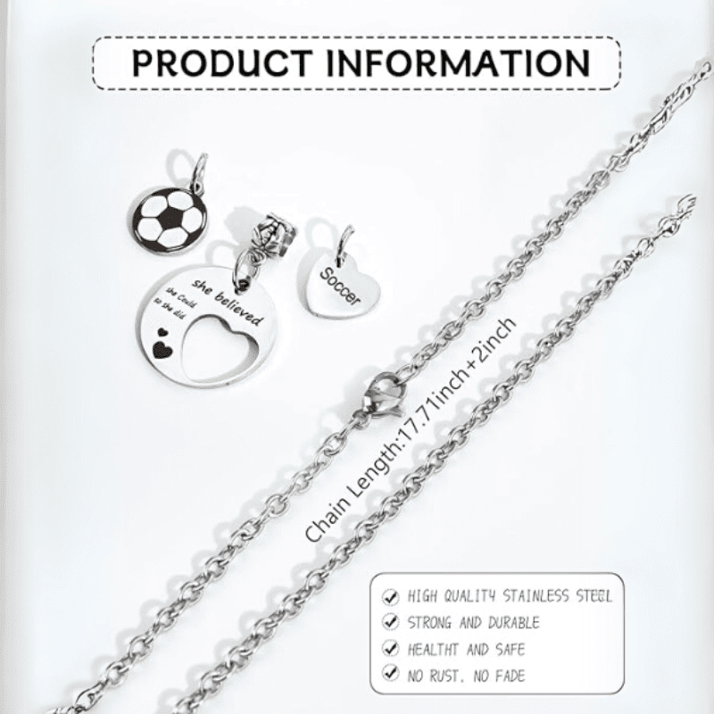 Fearless Goal Chaser Necklace