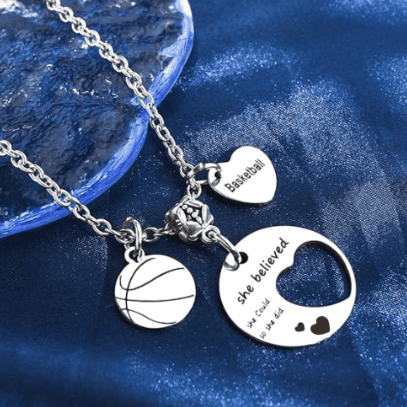 Fearless Hoop Dreams Necklace