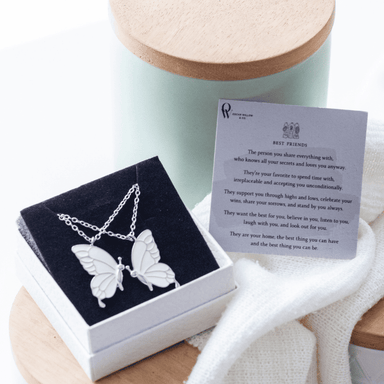 Forever Flutter Friendship Necklace  Oscar Willow & Co   