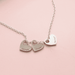 Forever in my heart Necklace  Oscar Willow & Co   