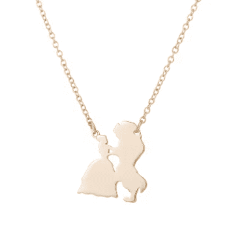 Beauty and the Beast Forever Dance Necklace