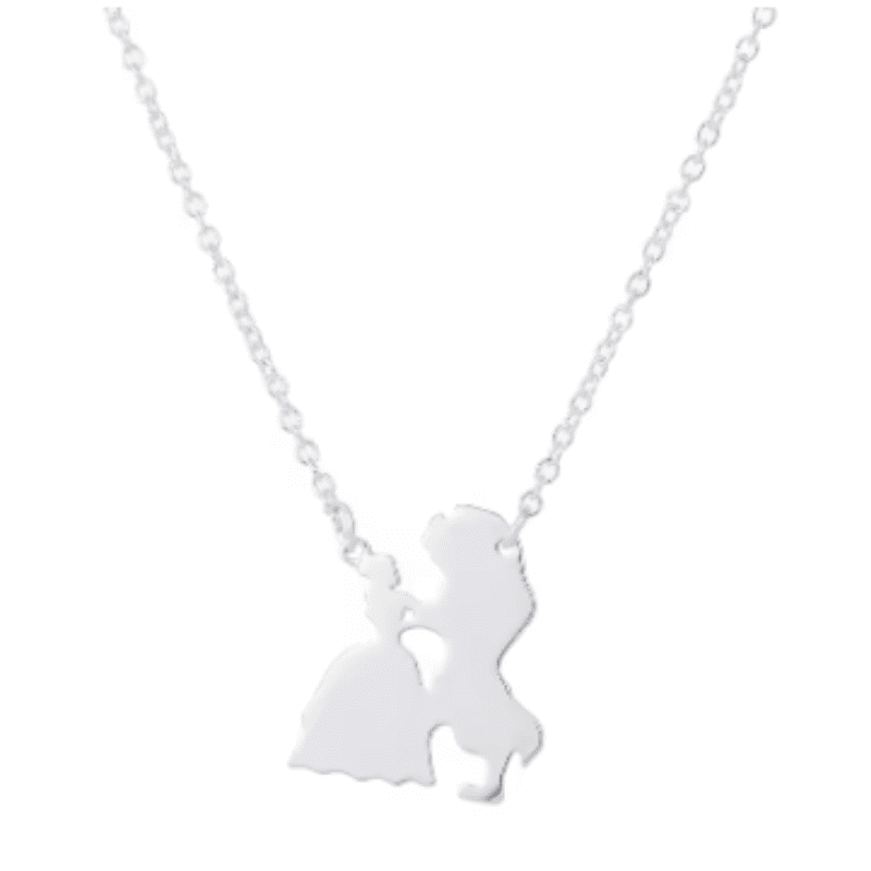 Beauty and the Beast Forever Dance Necklace