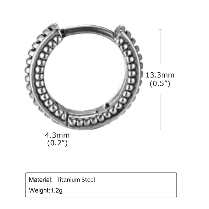 Forged Thread Earrings