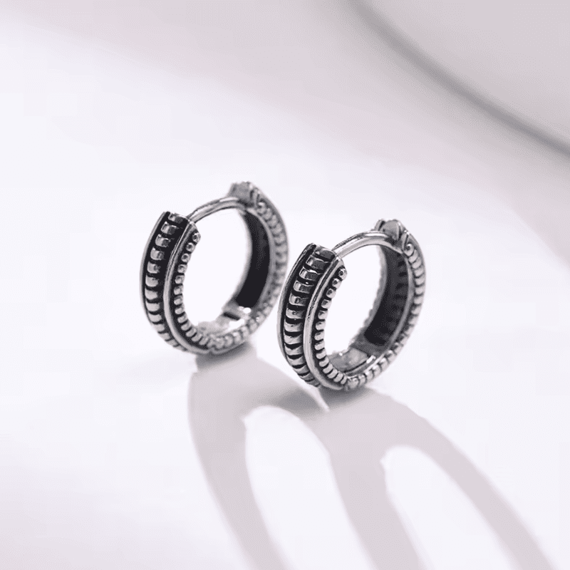 Forged Thread Earrings