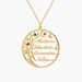 Family Tree Necklace  Oscar Willow & Co Gold  