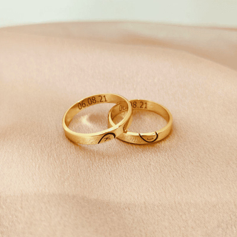 Heartlink Duo Rings