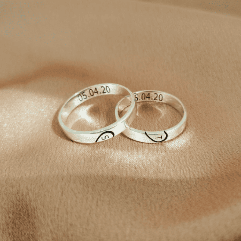 Heartlink Duo Rings