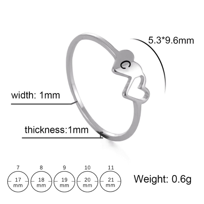 Heartlink Initial Ring