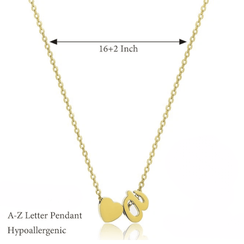 Heartscript Necklace