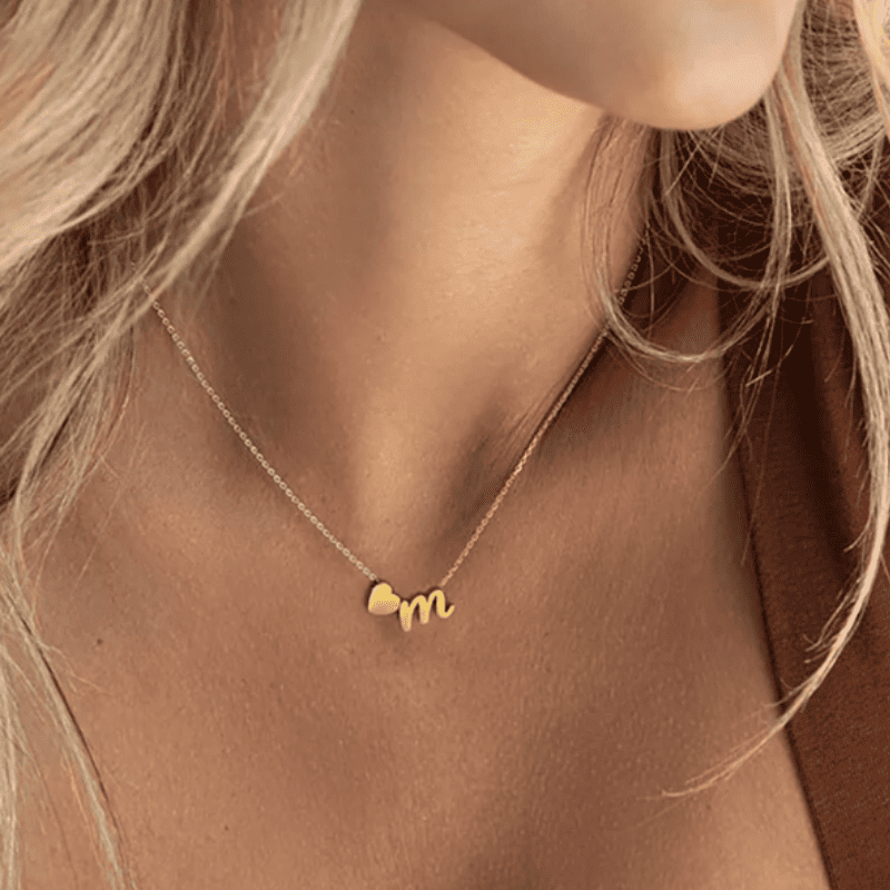 Heartscript Necklace
