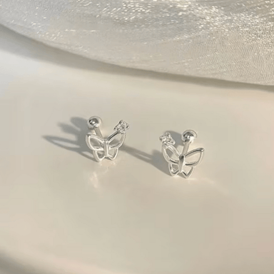 Heavenly Wings Butterfly Stud Earrings  Oscar Willow & Co   