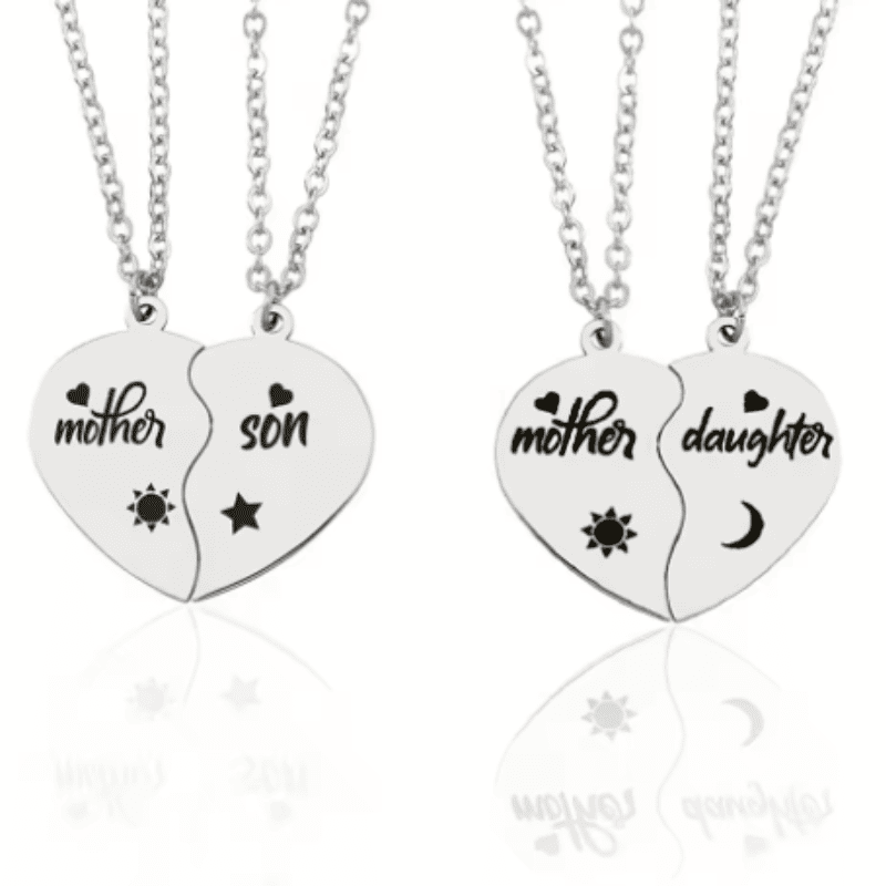 Held in Her Heart Necklace Set
