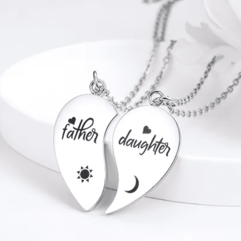 Held in Her Heart Necklace Set