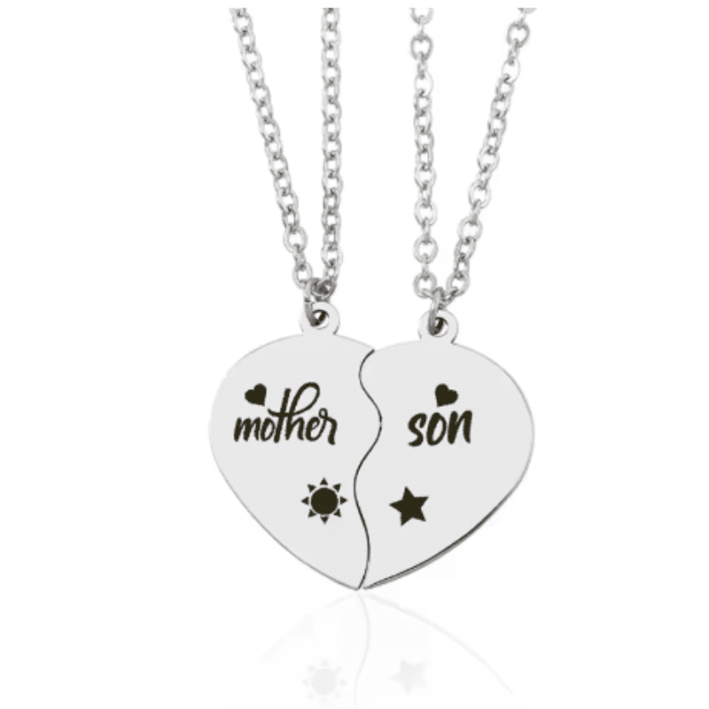 Held in Her Heart Necklace Set