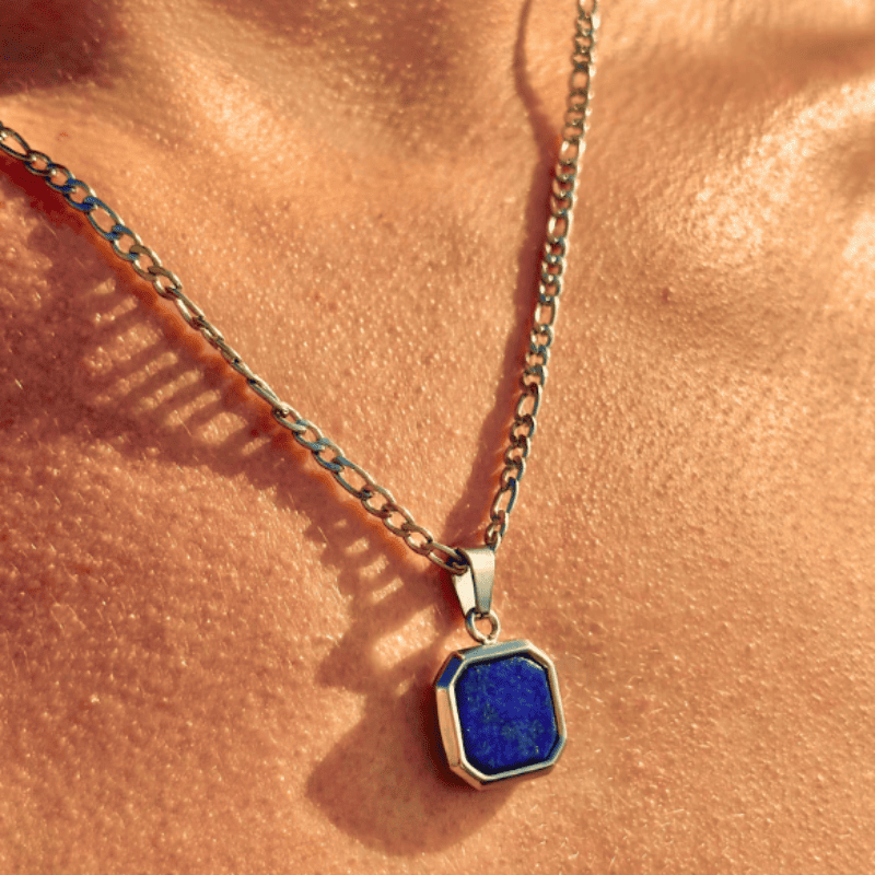 Hexa Prism Pendant Necklace
