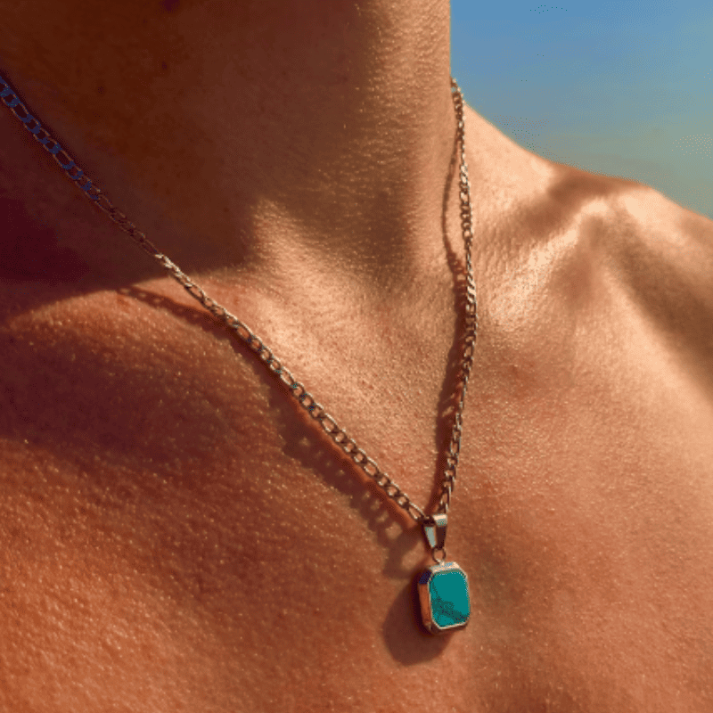 Hexa Prism Pendant Necklace