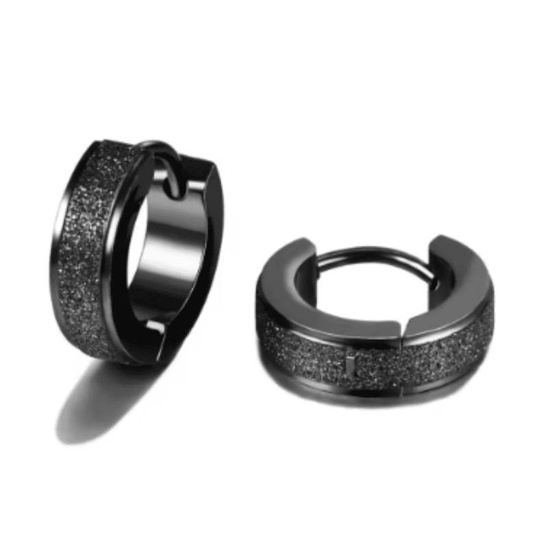 Hollow Glint Hoop Earrings