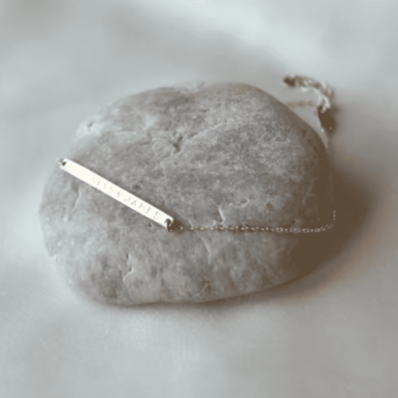 Keepsake Bar Anklet