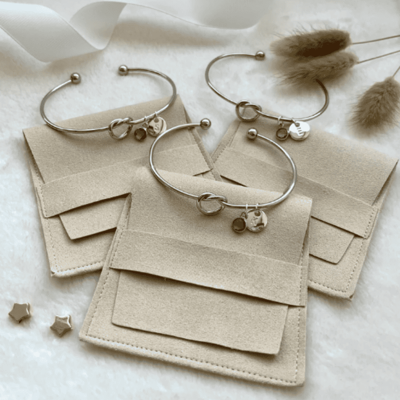 Keepsake Initial & Birthstone Charm Bangle