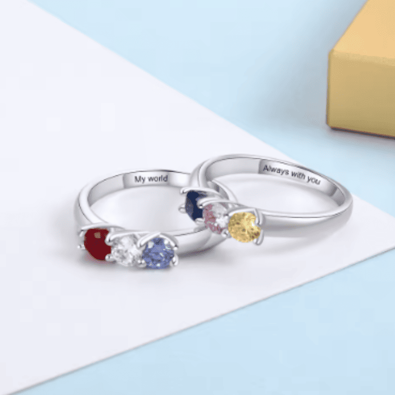 Legacy of Love Personalised Birthstone Ring