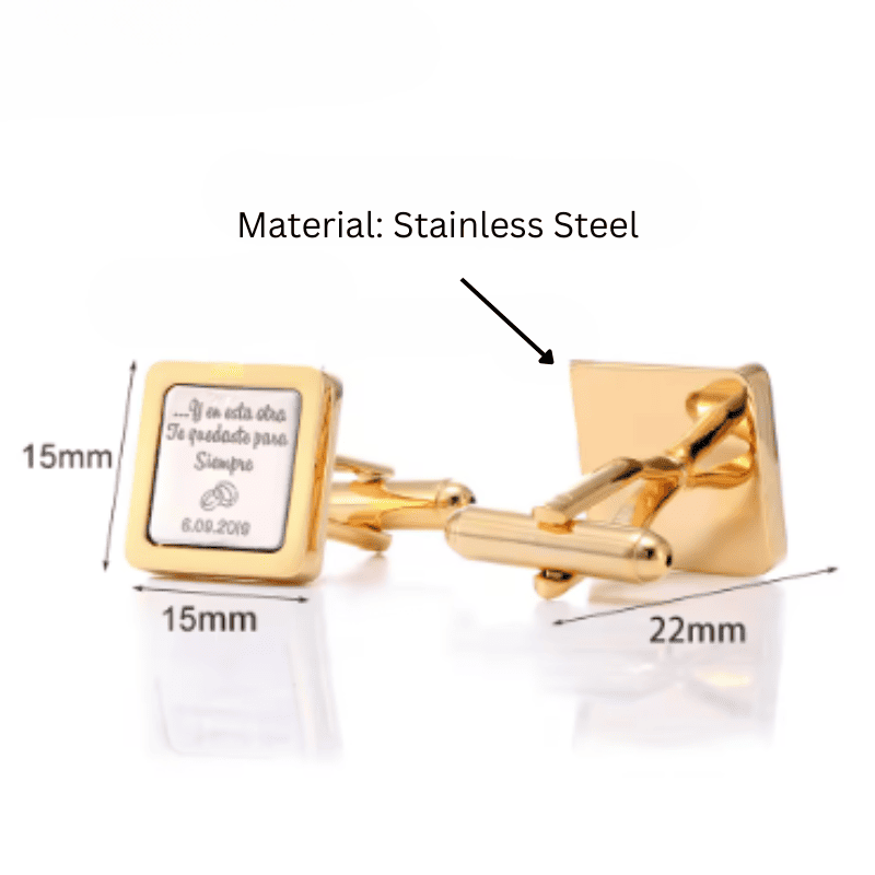 Letters to Hold Cufflinks