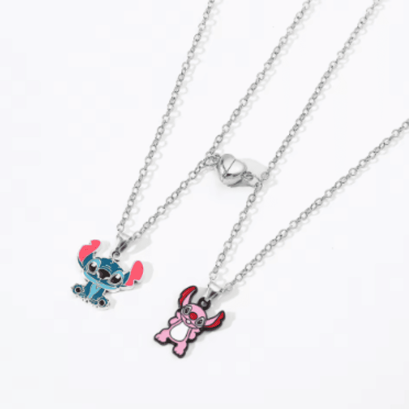 Lilo & Stitch Cosmic Connection Necklace Set