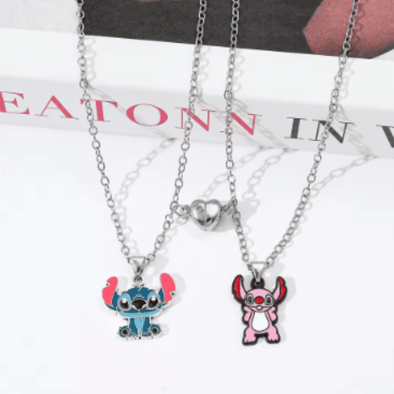 Lilo & Stitch Cosmic Connection Necklace Set