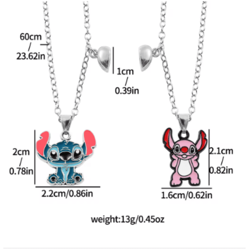 Lilo & Stitch Cosmic Connection Necklace Set