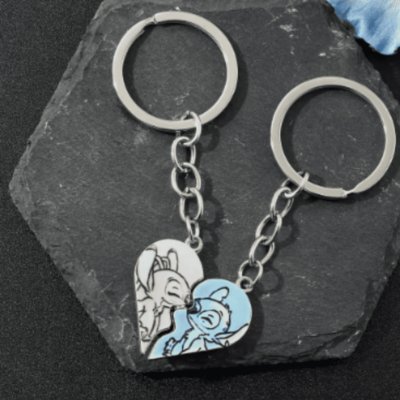 Lilo & Stitch Heartbond Keychain Duo