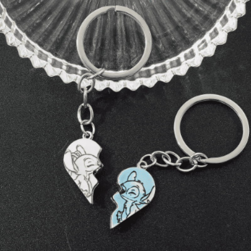 Lilo & Stitch Heartbond Keychain Duo
