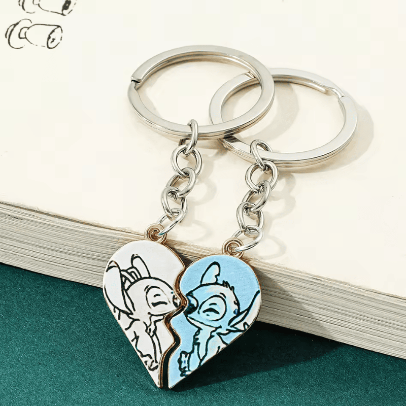 Lilo & Stitch Heartbond Keychain Duo